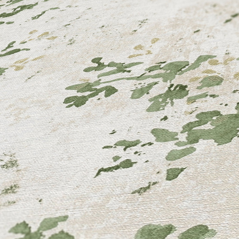 Rahnuma 10.05m x 53cm Glitter Double Roll, Cream Rustic