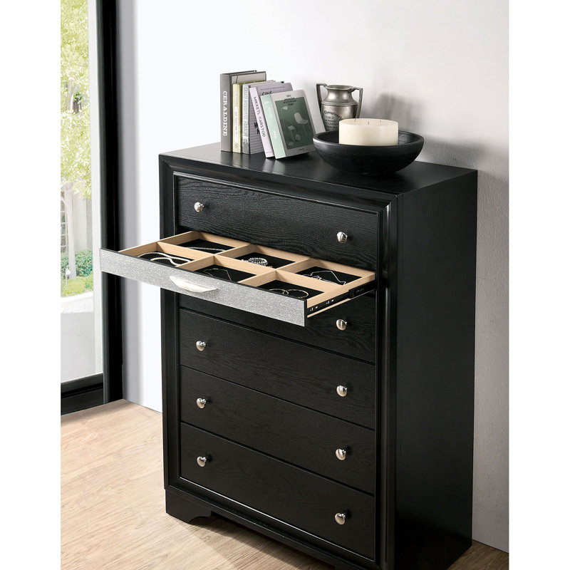 Commode 6 tiroirs Lewij
