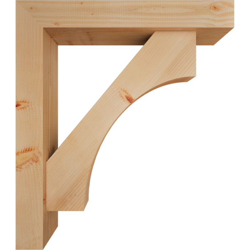 Support Westlake Block avec support décalé, 32 x 28, Sapin Douglas de l 5 1/2 po (lisse)