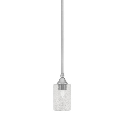 Stem Hung Mini Pendant With 4" Glass