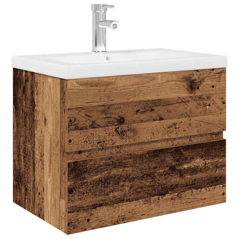 Azelyn 60mm Single Bathroom Vanity with Integrated Ceramic Basin