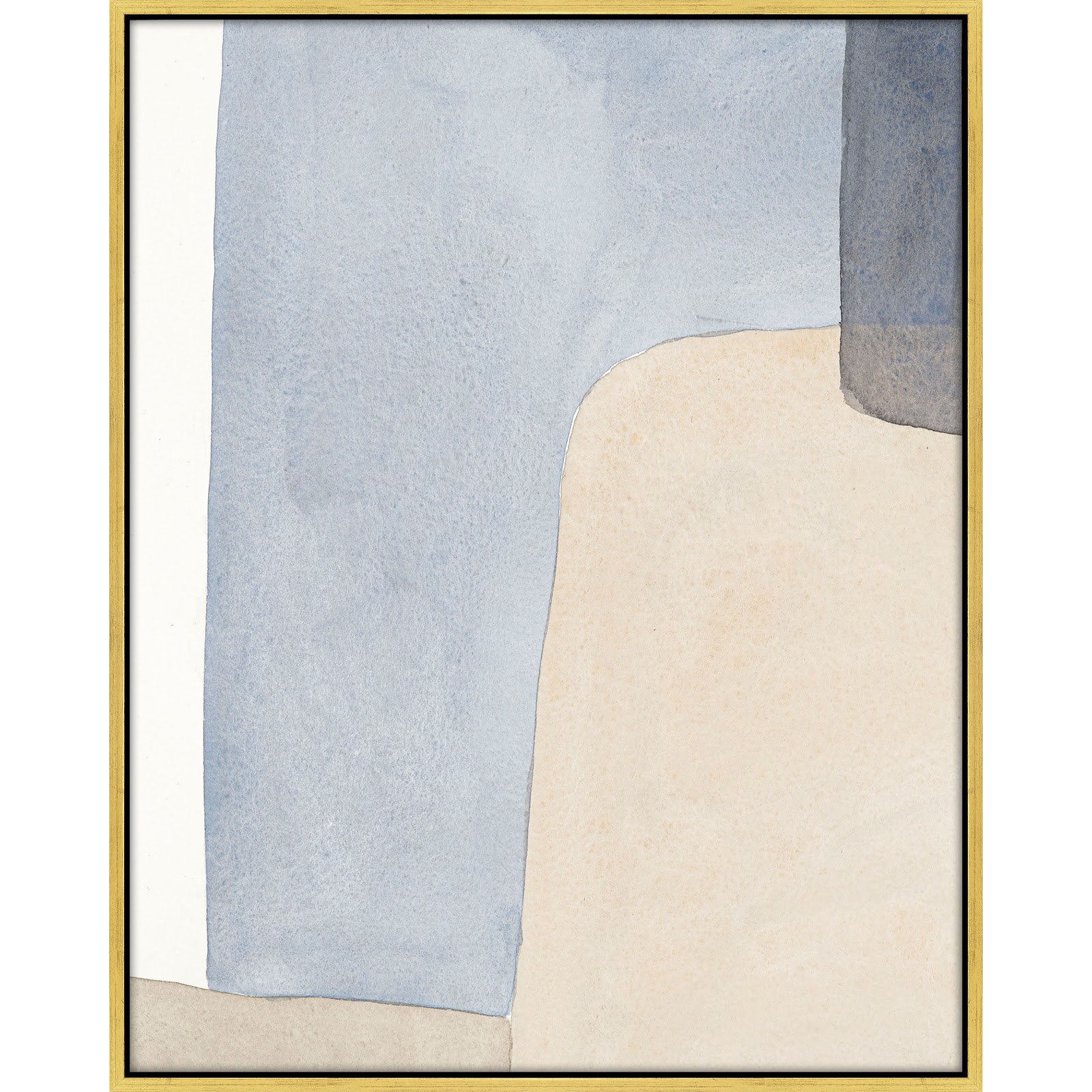Dreamy Hues by Julia Balfour, 25" H x 20" W x 1.4" D, Gold Framed Canvas