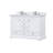 Dukes 48 in W x 22 in D Double Bath Vanity, and Chrome Faucet Set-112870048-104921998