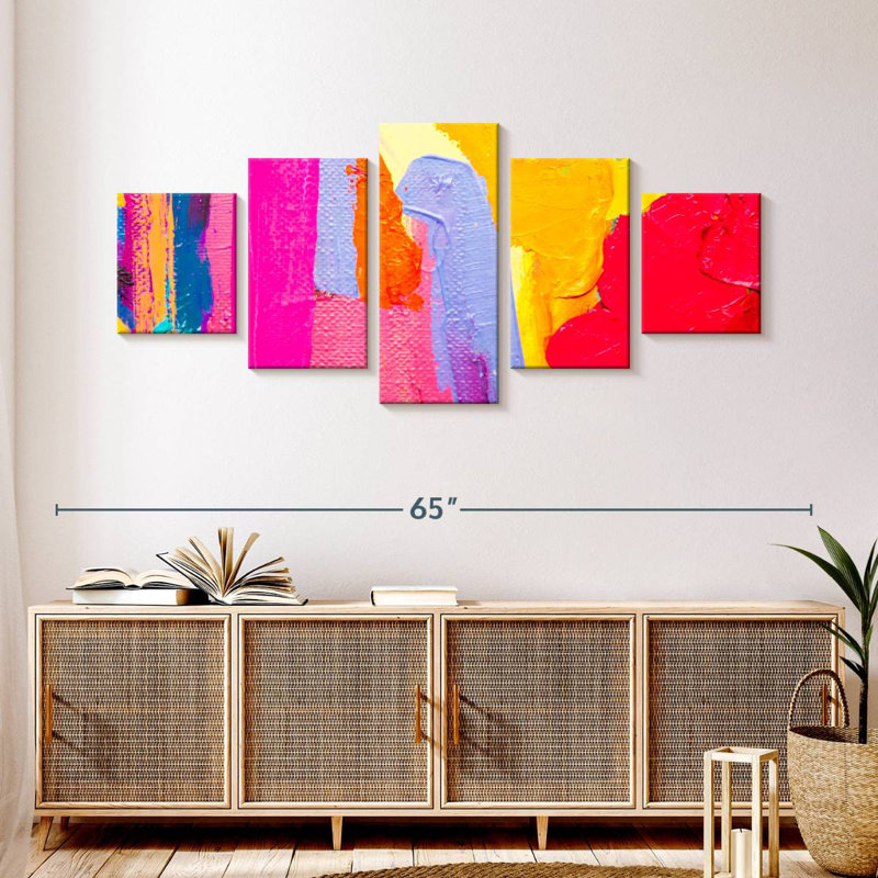 Géant abstrait, H 24 po x l 55 po