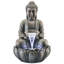 Stetler Weather Resistant Buddha Fountain with Light