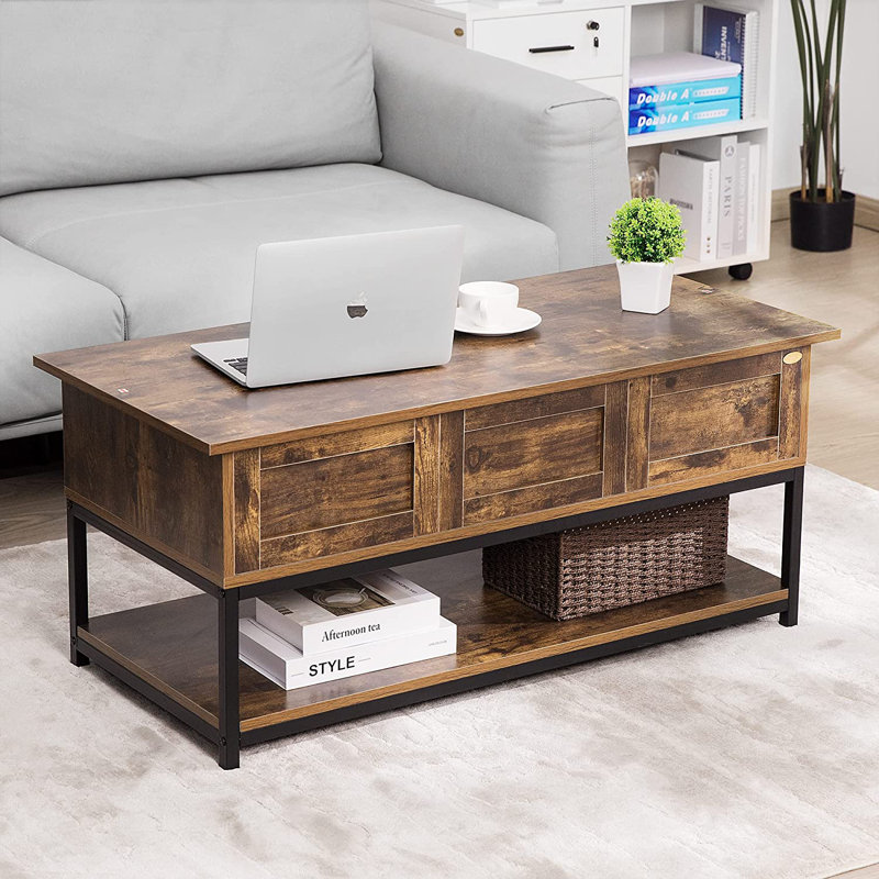 Harbaugh Coffee Table, Rustic Brown