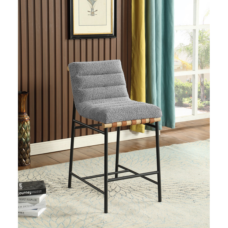 Oconnell Counter Stool, Gray
