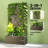 Trellis Planter,Efficient Drainage Planter Box,Spacious Metal Planter Box
