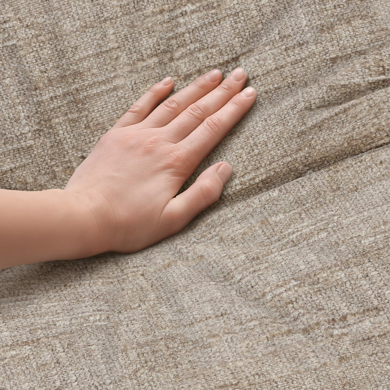 Canapé modulaire avec méridienne Haven, Taupe