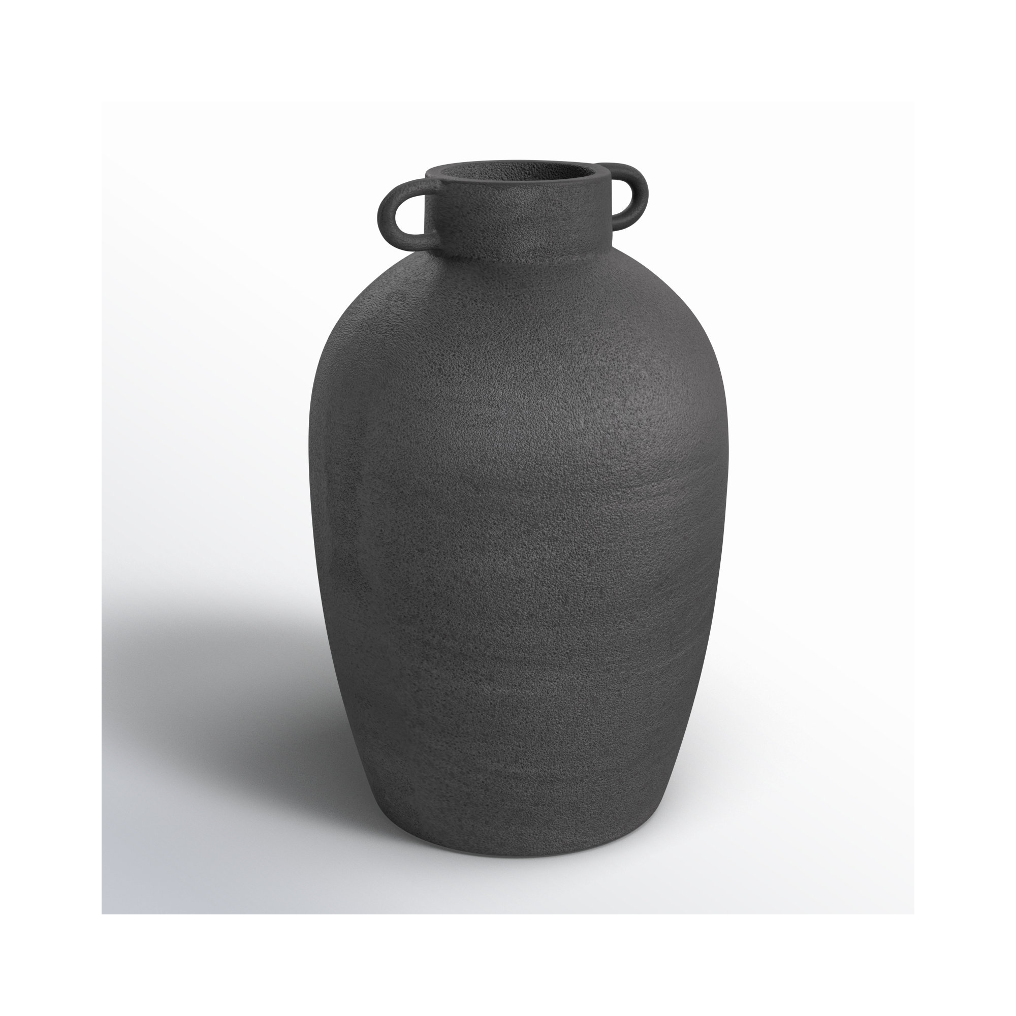  Ceramic Table Vase, Black
