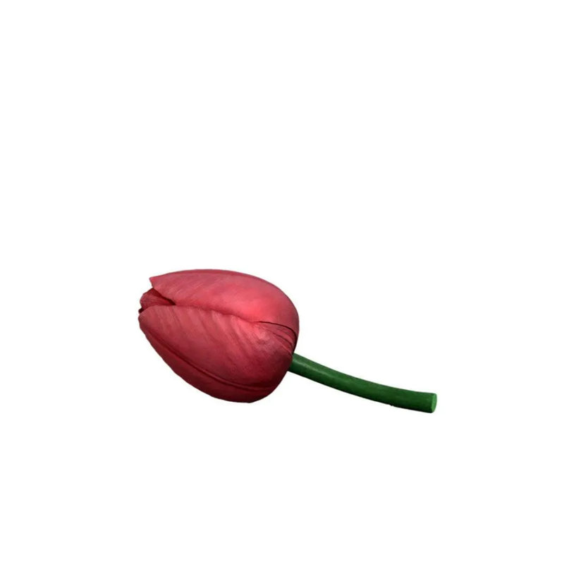 Statue de tulipe bourgeonnante surdimensionnée