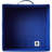 Cube Organizer Storage Bins Handles, Collapsible Fabric, Pack Of 6, 13"X13"X13", Navy-119332925-119332920