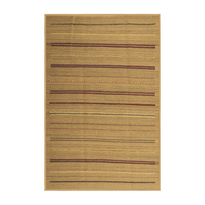 Adji Washable Striped Indoor Rug