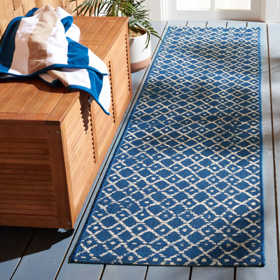 Tapis d'intérieur / extérieur à motif géométrique Doss Doss