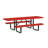 Leisure Craft 8 FT ADA Accessible Outdoor Picnic Table with 2 Bench Seats-13673096