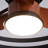 24'' Ceiling Fan With LED Light Flush Mount Ceiling Fan With Remote 6 Speeds & Timer-1294095715