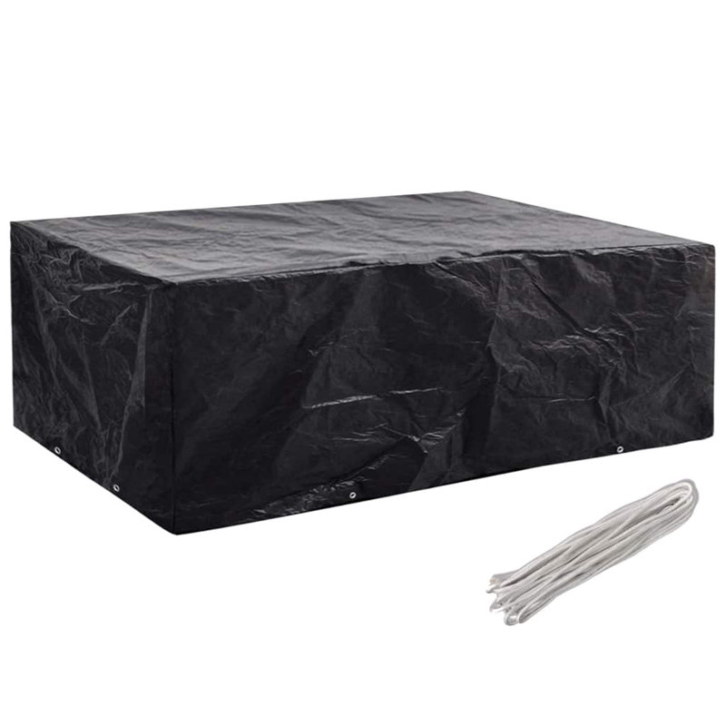 Outdoor Patio Dining Set Cover, 100cm H x 242cm W x 162cm D