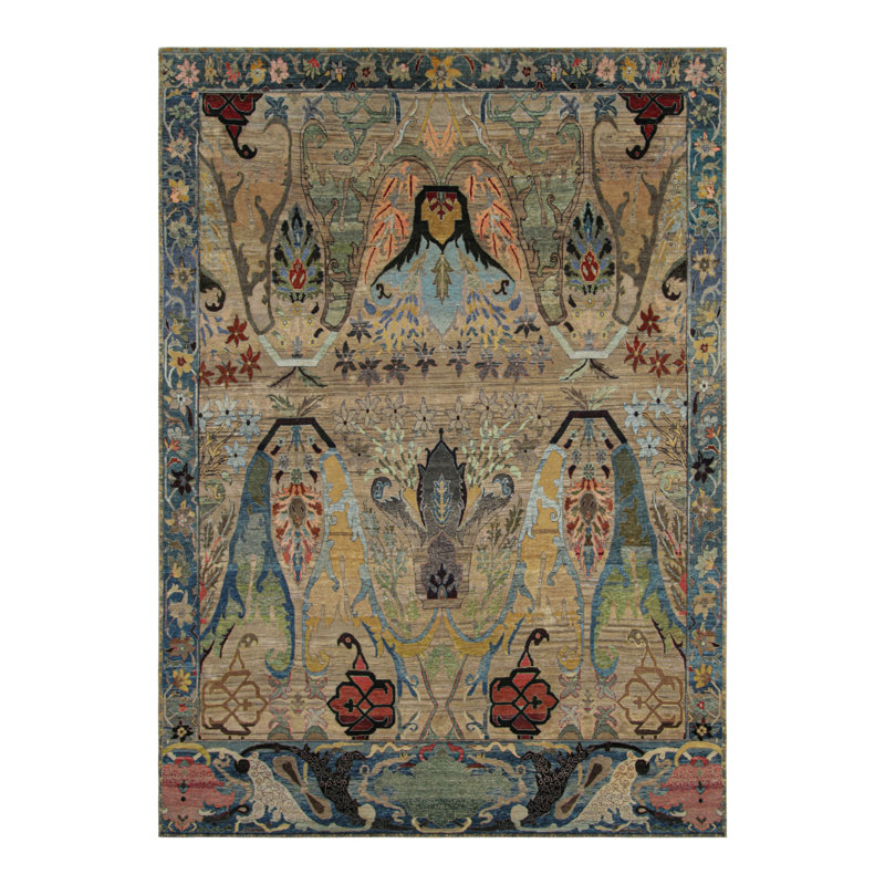 One-of-a-Kind 7'11x11'4 Hand Knotted Area Rug