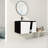 Floating Wall-Mounted Bathroom Vanity With Single Sink-2099830372