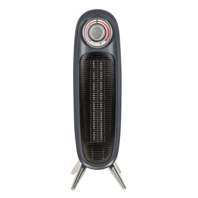 Retro 2,000 Watt Electric Fan Tower Heater