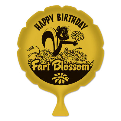 Coussin «Birthday Fart Blossom»