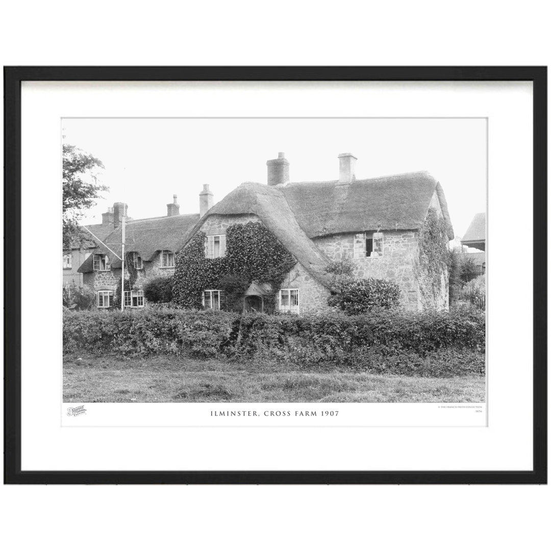 'Ilminster, Cross Farm 1907' - Picture Frame Photograph Print on Paper
