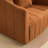Upholstered Swivel Barrel Armchair-929951701