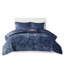 Literie en velours bleu marine luxueux pour lit simple / simple TG - rembourrage, rembourrage d'édredon en diamant et taie d'oreiller, coussin
