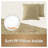 Set of 2 Outdoor Throw Pillows, 18x18 Inch Yellow Decorative Cushions for Patio, Garden, and Poolside Furniture