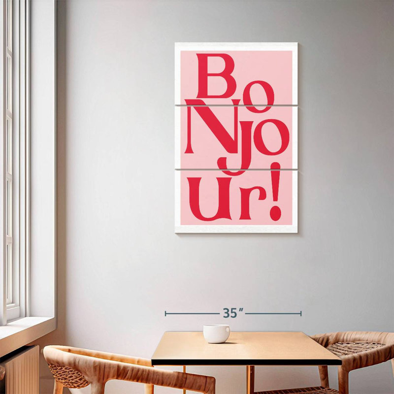Rose Tergel Bonjour, H 57 po x l 36 po