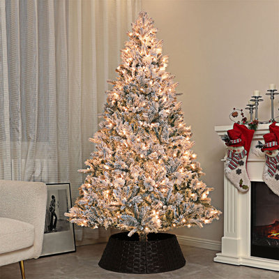 Arbre de Noël artificiel 7,5 pi pré-éclairé