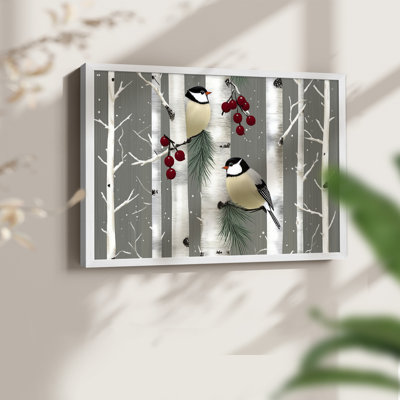 Chirstmas Art-LVII -Framed Print - Restickable