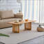Table basse rectangulaire en bois massif de style chinois