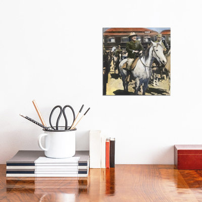 Roosevelt at Yellowstone 1 Piece Wrapped Canvas Painting