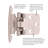 Surface Self-Closing Variable overlay Face Frame Self-Close - Satin Nickel Hardware for Drawers & Cabinets-9114310
