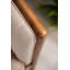 Fauteuil demi-tonneau en coton 31,5 po Charents
