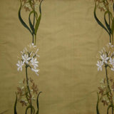 Honora Fabric | Floral Embroidered Silk Fabric | Drapery & Curtain Fabric-Tagged