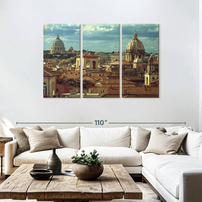 Sireci Historic Rome, 48" H x 74" W