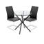 Brompton 4 -Person Glass Dining Set-31747306-59743488