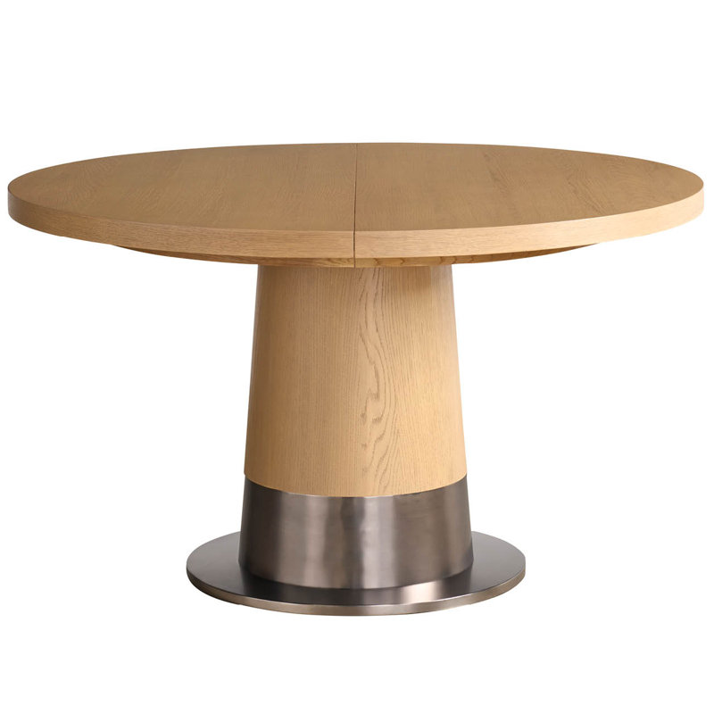 Solara Round Dining Table, Brown