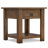 Wyandotte Monroe 22"W Solid Acacia Wood Farmhouse End Table with Drawer and Shelf-1711469405-1647067989