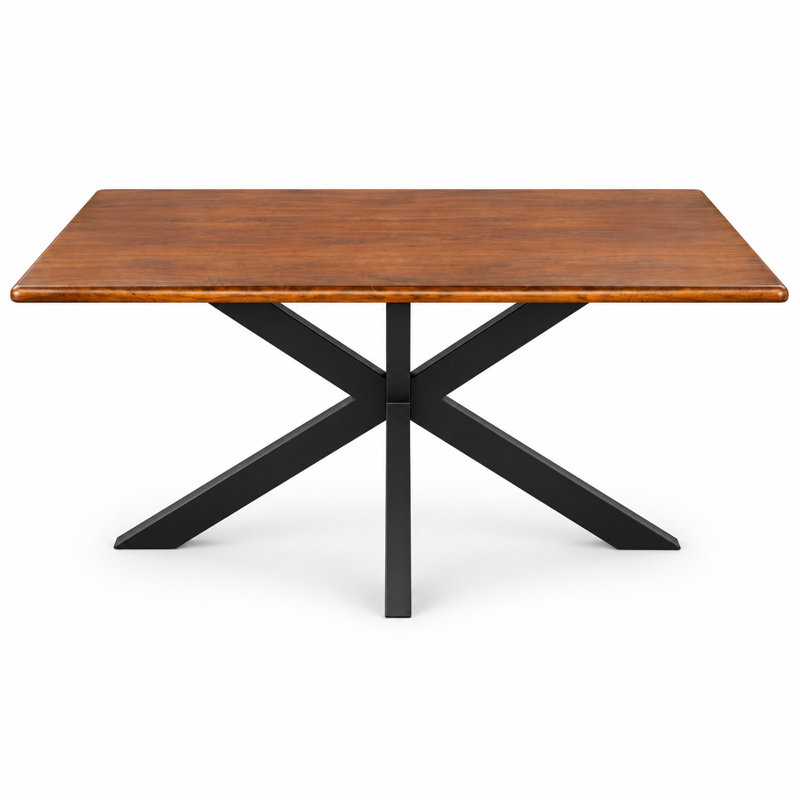 Dining Table with Iron Base