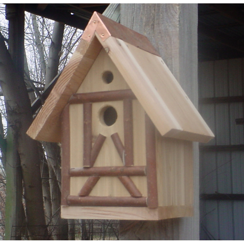 Nichoir mountain view 13 po x 7 po x 8,5 po