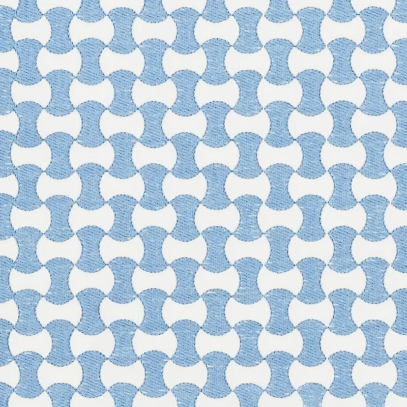 Tissu de broderie Nolita, Chambray