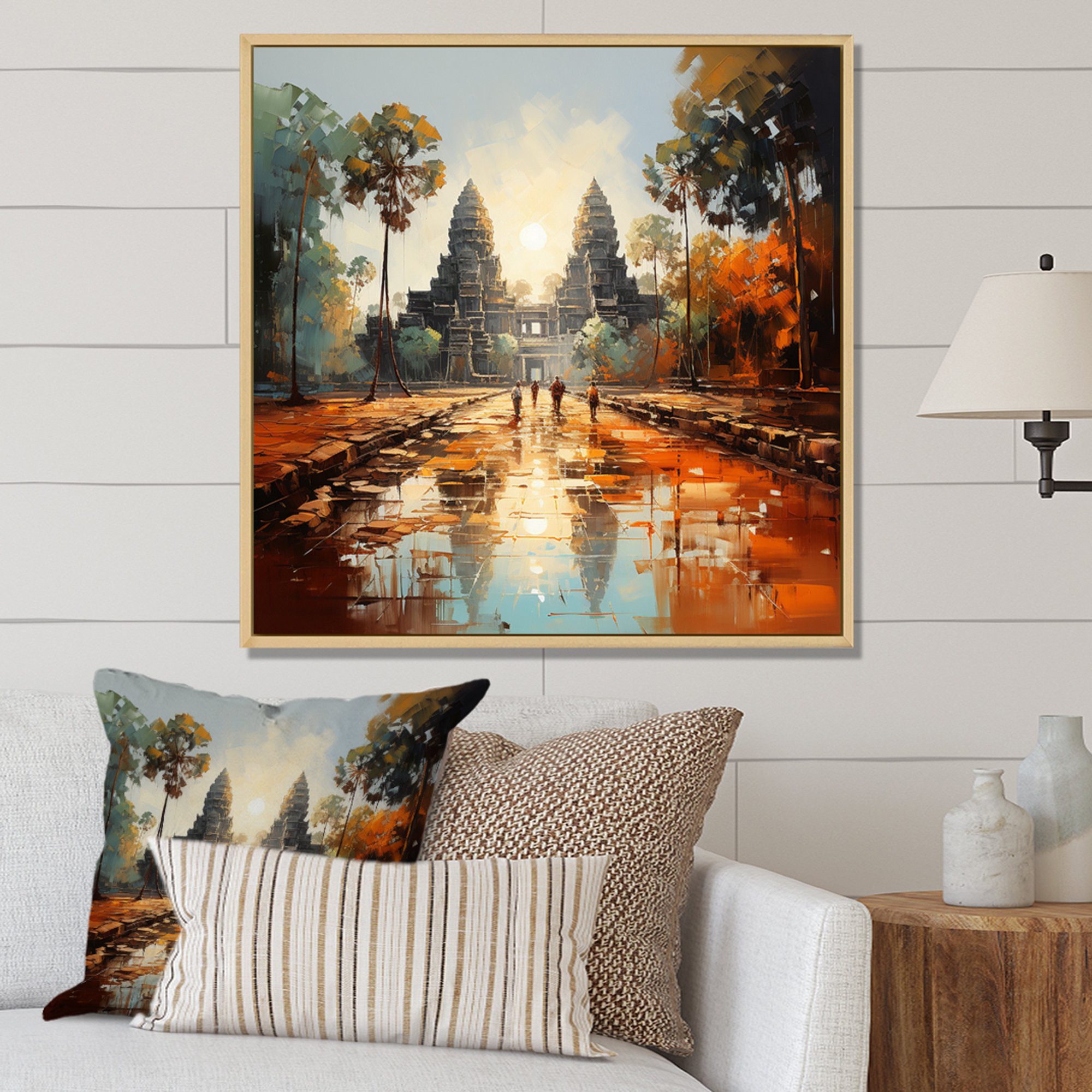 Winston Porter Asian Art Journey To Angkor VIII On Canvas Print | Wayfair