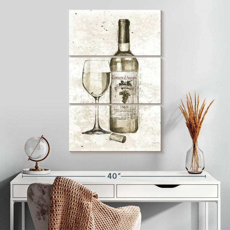 Yarlin Pencil Wine II, H 65 po x l 42 po
