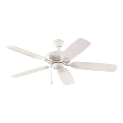 Generation Lighting 5COM52RZW Generation Lighting 52" Colony Max Rubberized White Ceiling Fan