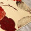 Tapis rouge / beige Sabang