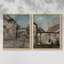 «Vintage Landscape XXXI», impression giclée sur cadre - ensemble de 2-106001583-106001582