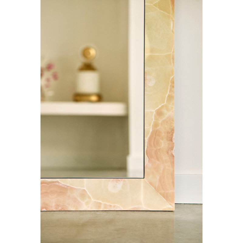 Zehra Rectangle Stone Mirror